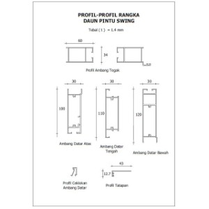 Pintu Aluminium