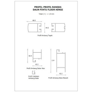 Pintu Aluminium