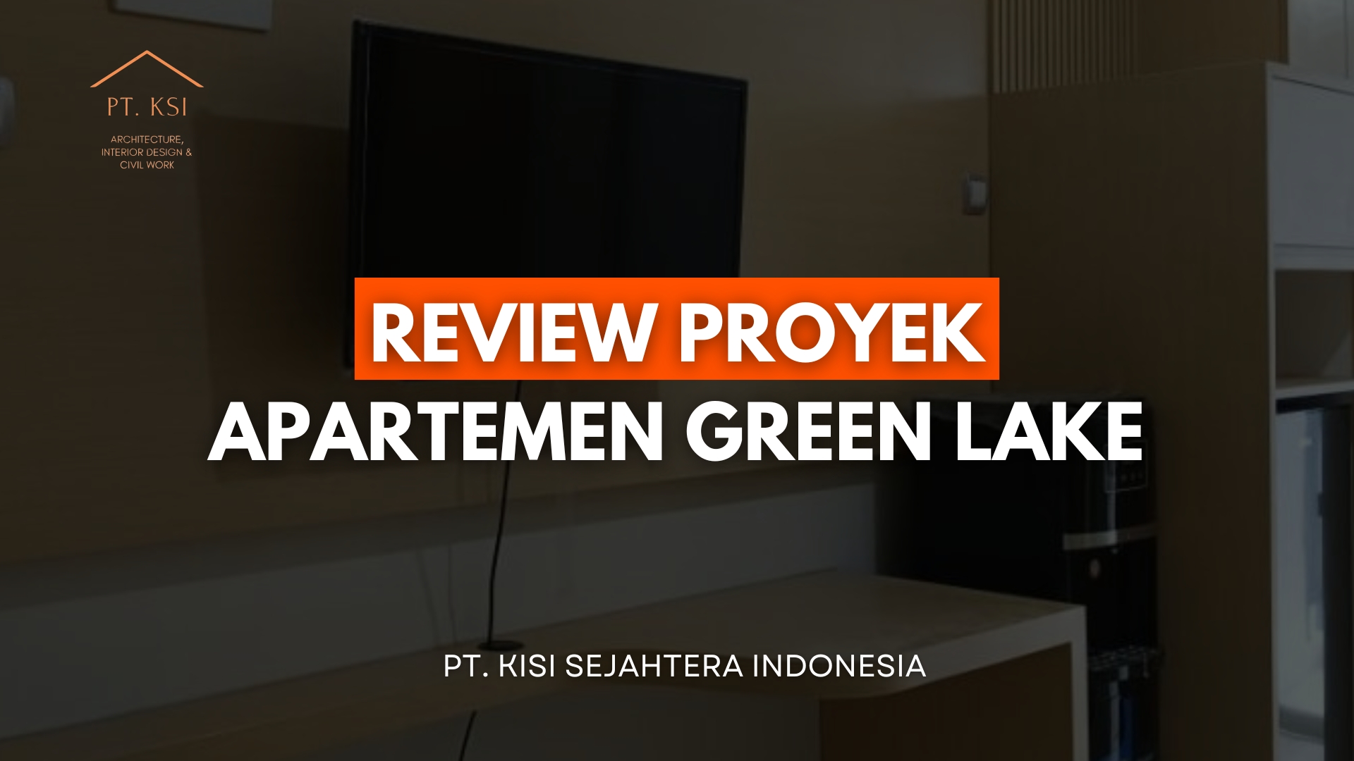 Jasa Desain Interior Apartemen Studio